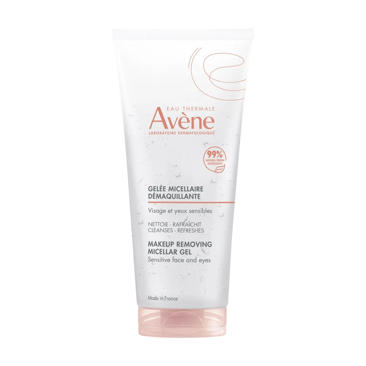 AVÈNE micelārais gels kosmētikas noņemšanai, 200ml - Produkta attēls