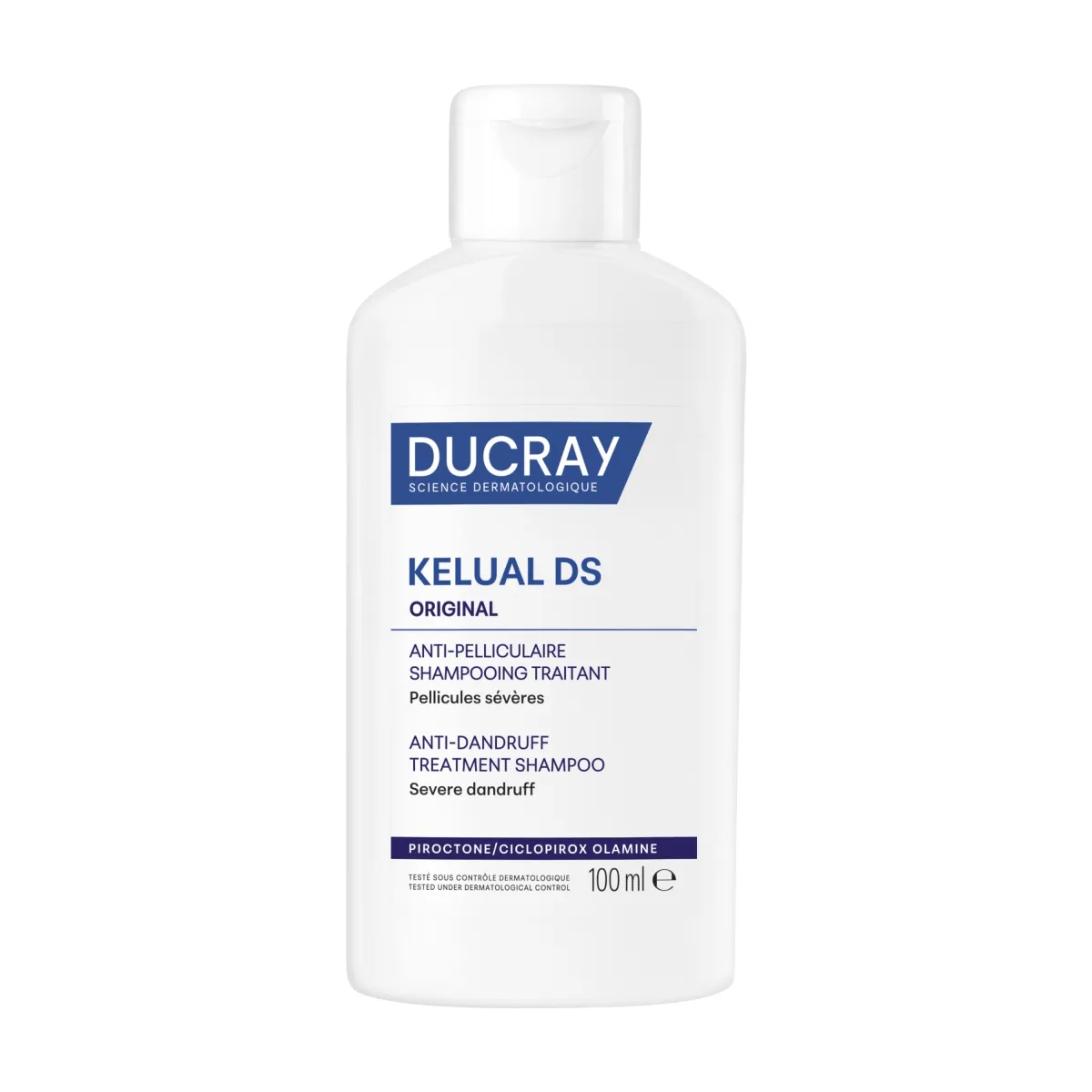 DUCRAY Kelual DS šampūns pret blaugznām, 100ml - Produkta attēls