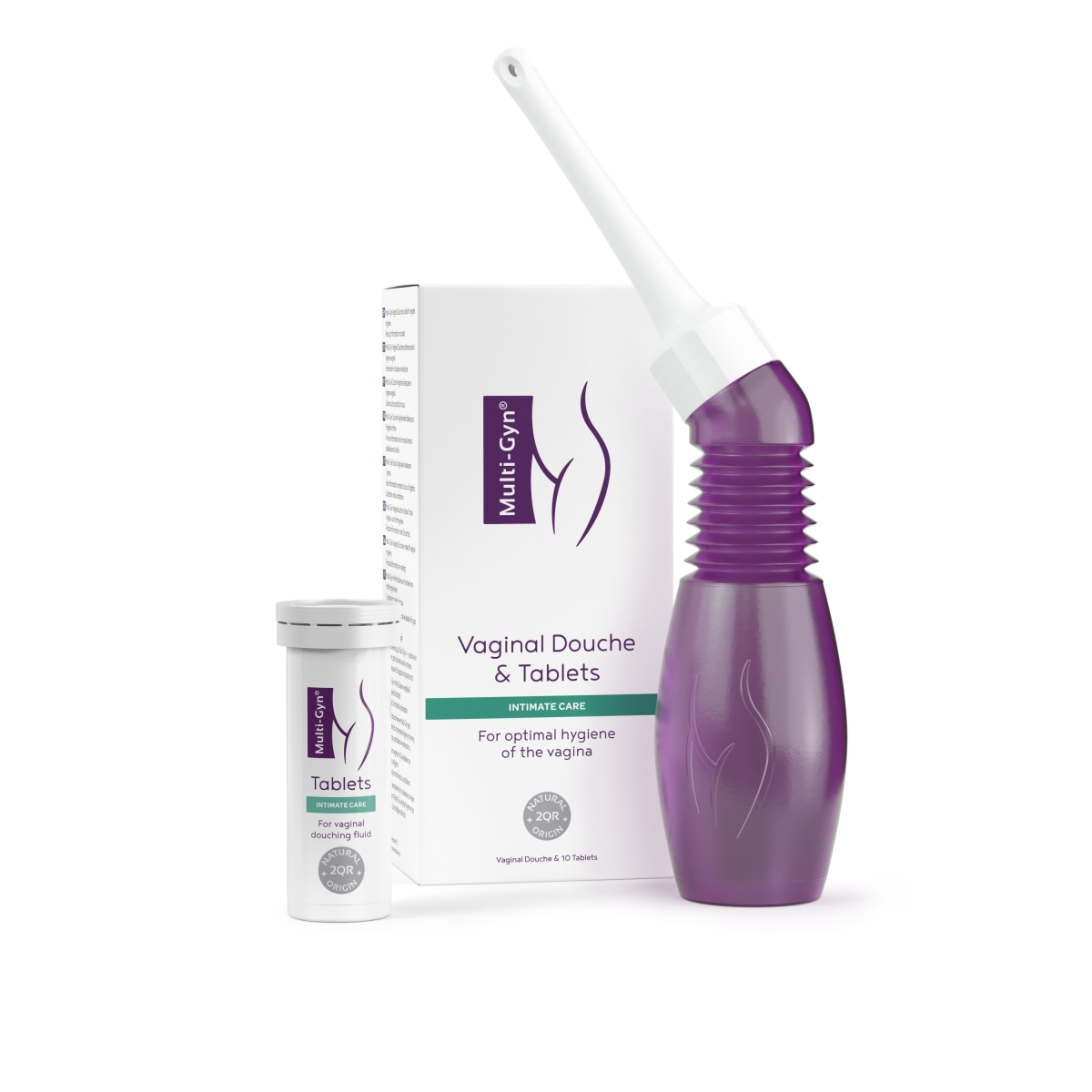 MULTI-GYN baloniņš maksts skalošanai + MULTI-GYN tabletes, 10 gab. - Produkta attēls