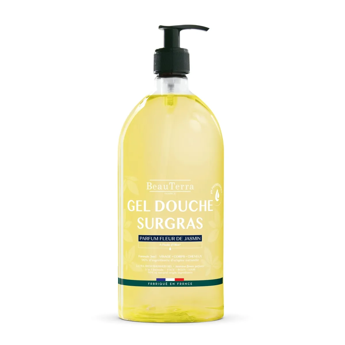 BEAUTERRA Jasmine barojoša dušas želeja, 1 L - Produkta attēls