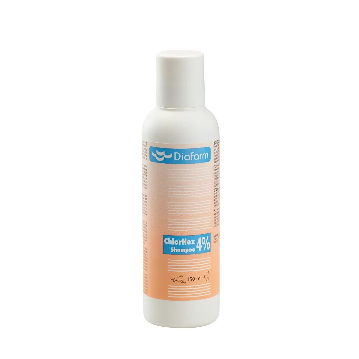 DF CHLORHEXIDINE SHAMPOO 4% 150ML - Produkta attēls 1