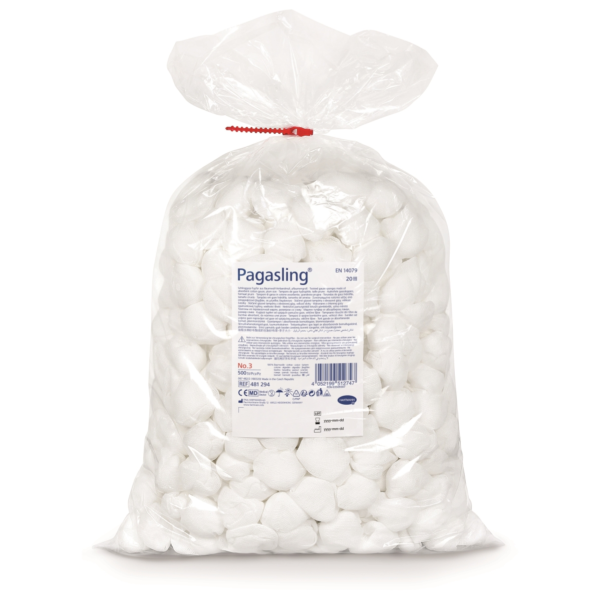 TUPFERI Pagasling marles NR.3 (nesterilas), 500 gab - Produkta attēls