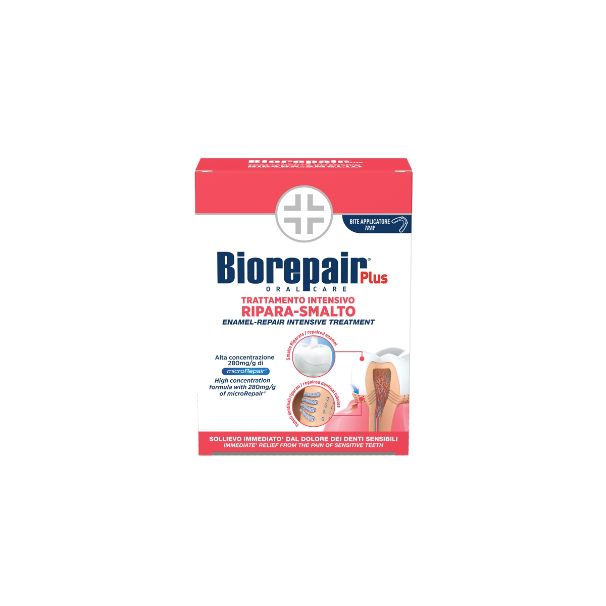 BIOREPAIR PLUS ENAMEL REPAIR intensīvā aprūpe 50ml - Produkta attēls