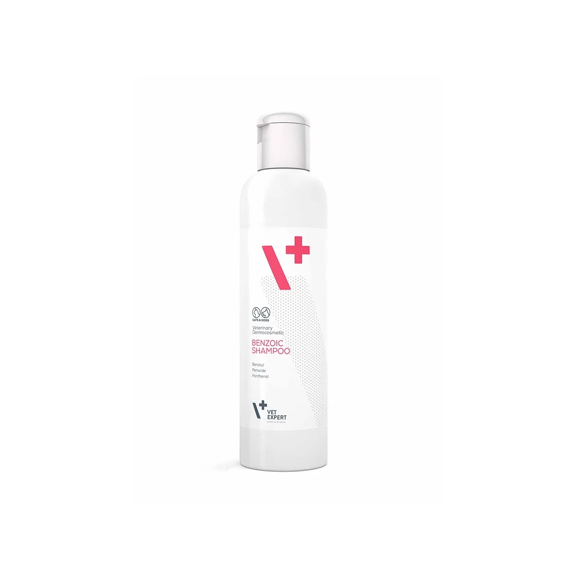 VE BENZOIC SHAMPOO 250ML (sarkans) - Produkta attēls