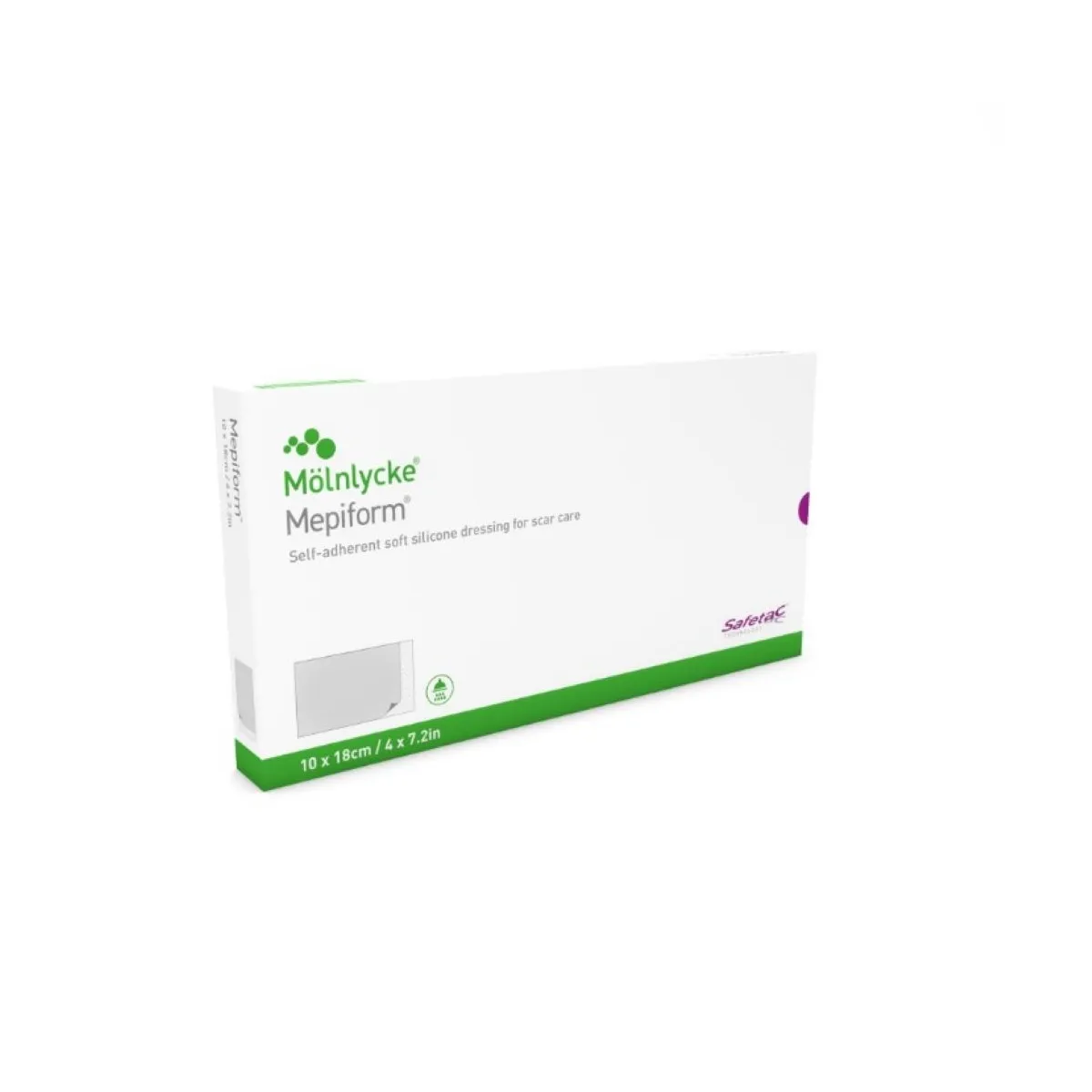 MEPIFORM 10 x 18cm pārsējs, 5 gab. - Produkta attēls