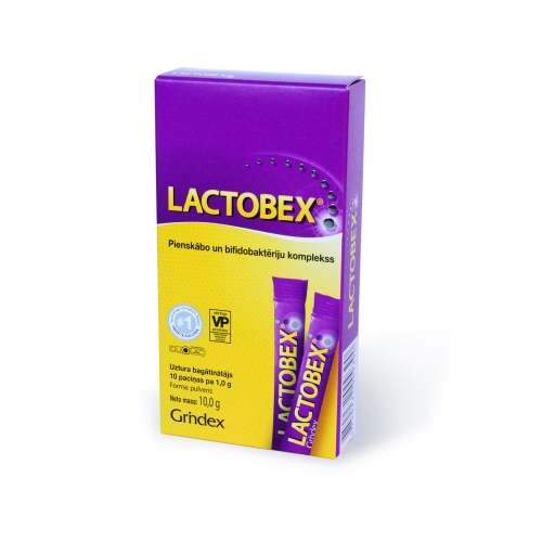LACTOBEX 1G PACIŅAS N10