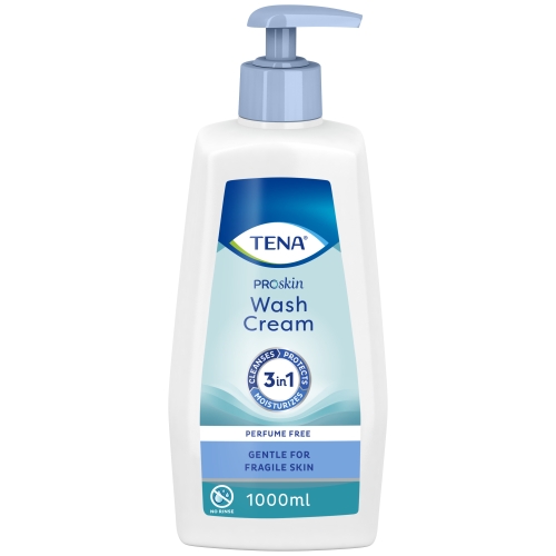 TENA Wash Cream ProSkin mazgāšanas krēms, 1000 ml