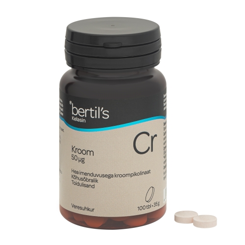 BERTIL'S KELASIN HROMS (CR) 50MCG TBL N100