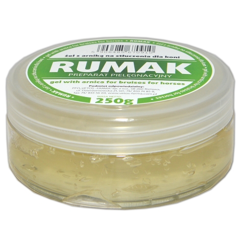 RUMAK GELS AR ARNIKU 250G SASITUMIEM SASPIEDUMIEM