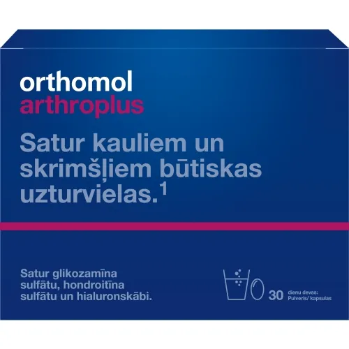 ORTHOMOL Arthro Plus (pulveris+ 2 kapsulas), 30 gab