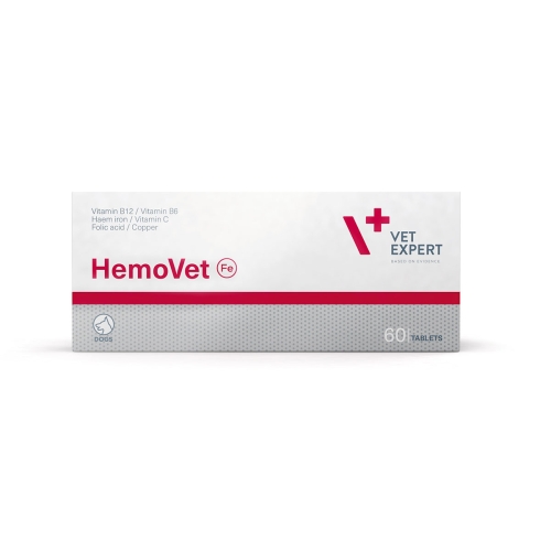 VE HEMOVET 67MG TABL N60 SUŅIEM