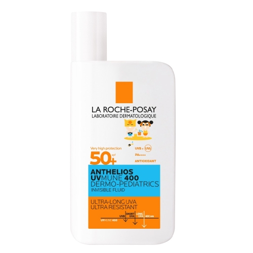 LA ROCHE-POSAY Anthelios UVMune 400 neredzams fluīds bērniem SPF50+, 50 ml