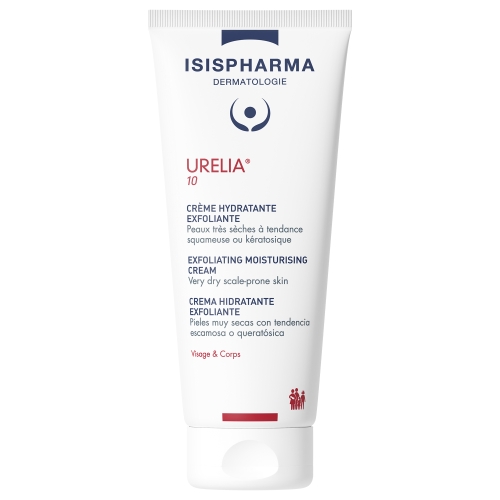 ISISPHARMA Urelia 10 eksfoliējošs mitrinošs krēms (10 % Urea), 150 ml