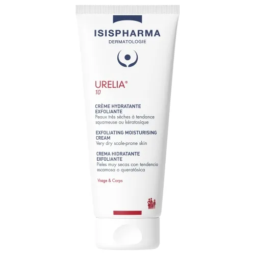 ISISPHARMA Urelia 10 eksfoliējošs mitrinošs krēms, 150 ml