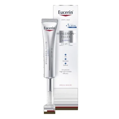 EUCERIN Hyaluron-Filler acu krēms ar SPF15, 15 ml
