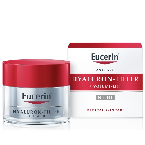 EUCERIN Hyaluron-Filler + Volume Lift nakts krēms, 50 ml