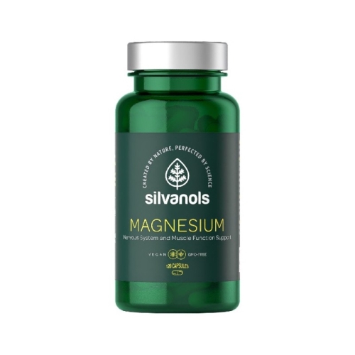SILVANOLS Magnesium kapsulas, 120 gab.