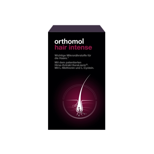 ORTHOMOL Hair Intense kapsulas, 60 gab