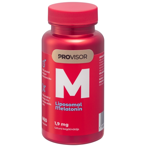 PROVISOR LIPOSOMAL MELATONIN 1,9MG CPS N60