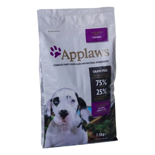 Applaws kucēnu sausā barība lielām šķirnēm vista 2kg