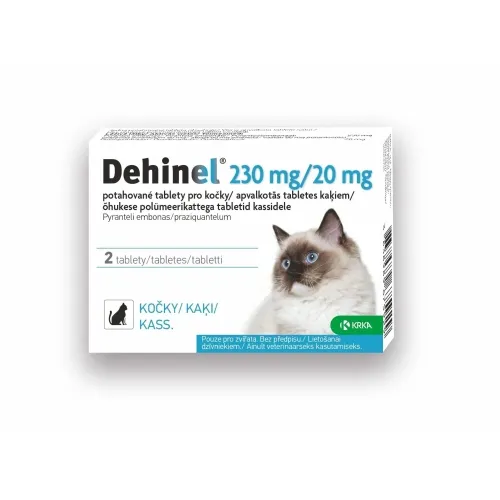 DEHINEL TABLETES 230MG/20MG N2 KAĶIEM