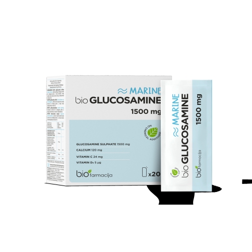 GLUCOSAMINE MARINE 1500 mg N20 pulveris