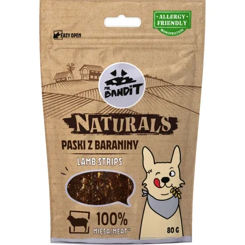 MR.BANDIT NATURALS JĒRA GAĻAS SLOKSNĪTES 80G