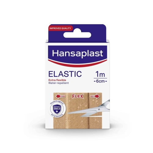 HANSAPLAST ELASTIC elastīgi, ar īpaši spēcīgu fiksāciju plāksteri locī