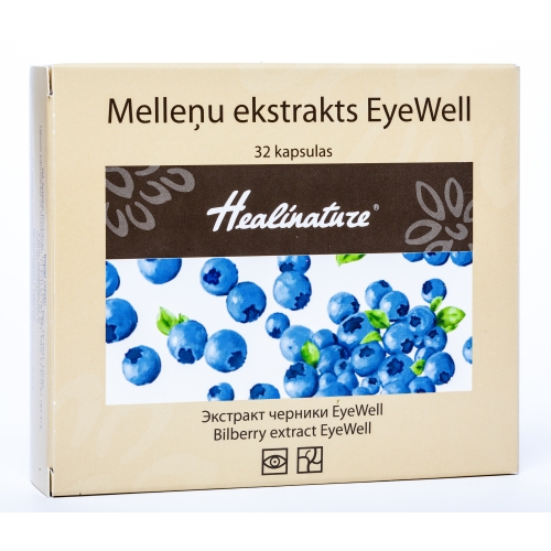 AP Healinature Melleņu ekstrakts EyeWell, kapsulas, 32gab