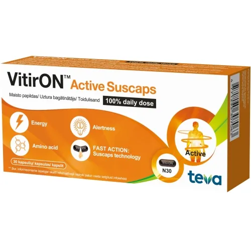 VitirON™ Active Suscaps 100% daily dose