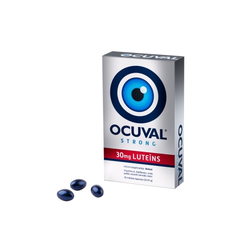 OCUVAL Strong kapsulas, 30 gab.