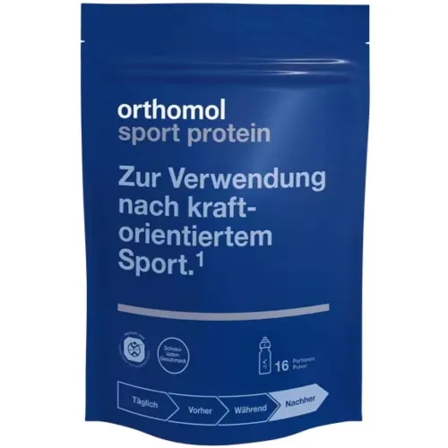 ORTHOMOL Sport Protein pulveris 640 g, 16 gab.