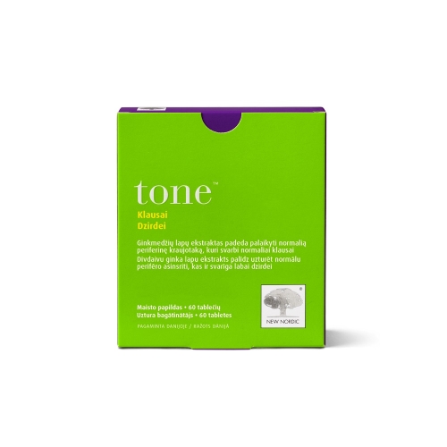NEW NORDIC Tone™ tabletes, 60 gab.