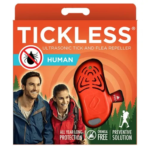 Tickless Human ultraskaņas repelenta ierīce, oranža