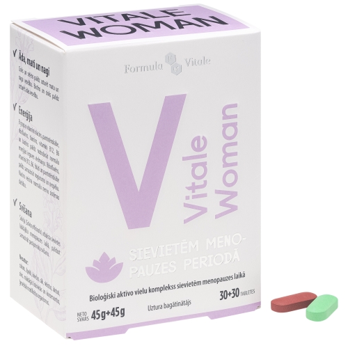 FORMULA VITALE Vitale Woman tabletes, 30 + 30 gab.