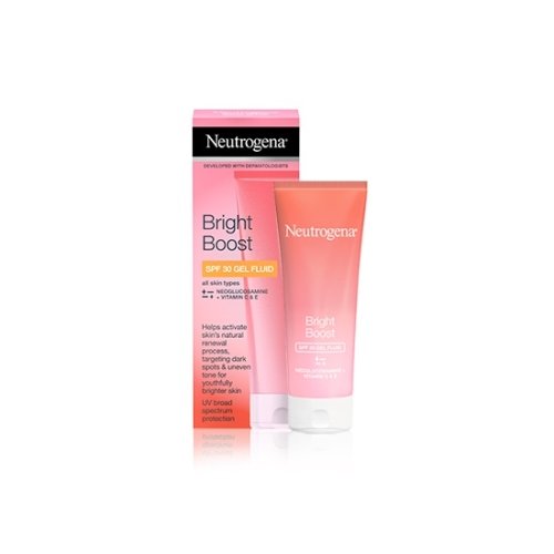 NEUTROGENA BRIGHT BOOST GĒLVEIDA FLUĪDS SPF30  50ML