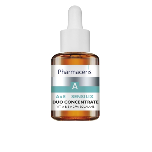 PHARMACERIS A&E–Sensilix koncentrāts ar vitamīnu E, 30 ml