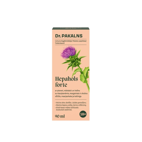 DR.PAKALNS HEPAHOLS FORTE ar pieneni, mārdadzi un holīnu 90 ml.