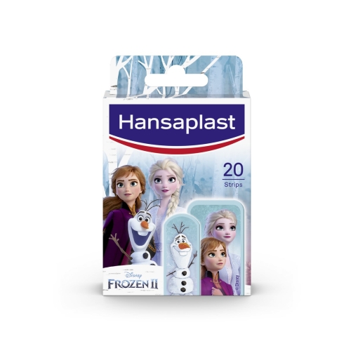 HANSAPLAST KIDS FROZEN PLĀKSTERI BĒRNIEM AR DISNEJA MOTĪVIEM, 20 PLĀKS