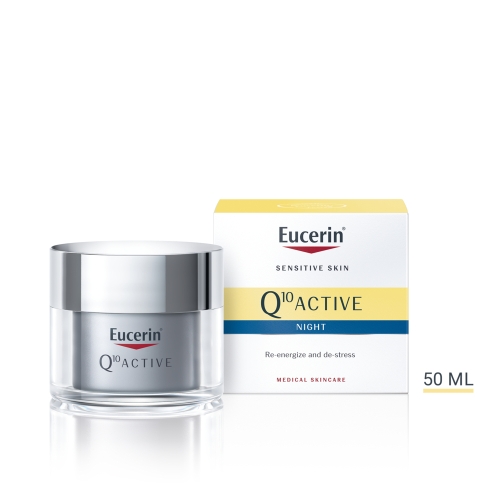 EUCERIN Q10 pretgrumbu nakts krēms, 50 ml