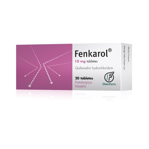 FENKAROLS 10mg tabletes, 20 gab.