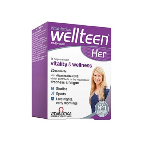WELLTEEN® Her tabletes, 30 gab.