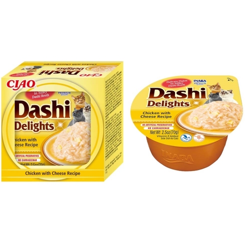 Churu Ciao Dashi Delights kaķiem, vista&siers buljonā 70g N6