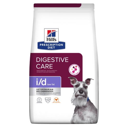 Hills PD suņu sausā barība I/D Low Fat vista 1,5kg