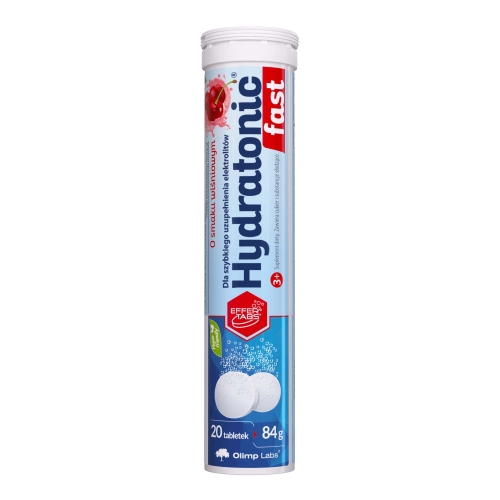 OLIMPLABS Hydratonic Fast 3+ putojošās tabletes, 20 gab.