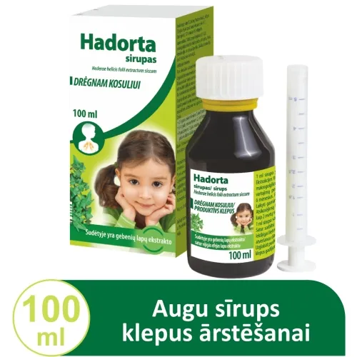 HADORTA SĪRUPS 27,78 MG/5 ML 100ML