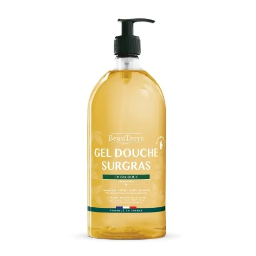 BEAUTERRA īpaši saudzīgs barojošs dušas gēls, 1 l