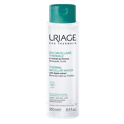 URIAGE THERMALE MICELLAR WATER (GREEN) KOMB./TAUKAINAI ĀDAI 250ML