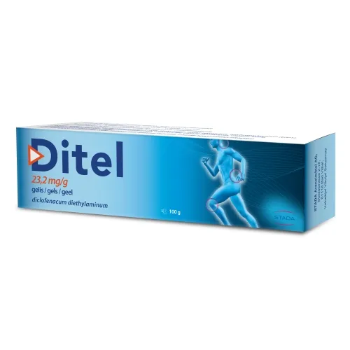 DITEL 23,2 mg / g gels, 100 g.