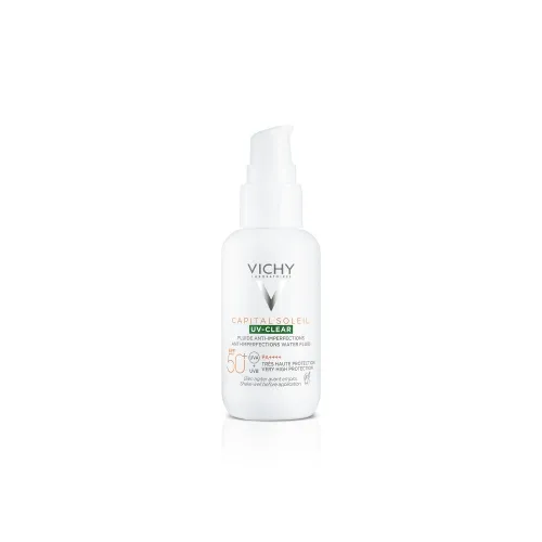 VICHY CAPITAL SOLEIL UV-Clear fluīds SPF 50+, 40 ml